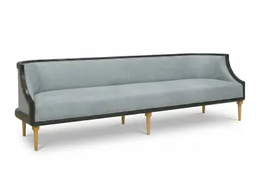 Tailored elegance for any space. Customize this sleek banquette to match your vision—perfect for modern interiors and unique layouts.